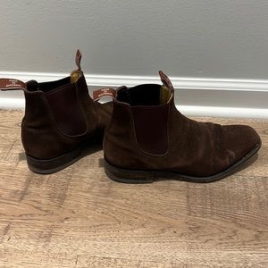 RM Williams Mens Chelsea Suede Boots